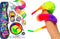 JA-RU Fuzzy Worm Fidget Toy with String Attached (1 Pack) Fun Magic