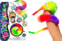 JA-RU Fuzzy Worm Fidget Toy with String Attached (1 Pack) Fun Magic
