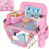 MENZOKE Kids Travel Tray, Car Seat Table Tray, Road Trip Essentials with