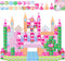 SeedYond Magnetic Block-122PCS Magnetic Building Blocks Magnet Cube Sets,Castles Building Toys for Kids