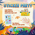 3200+ Stickers for Kids, 3D Puffy Stickers, 64 Different Sheets, Cute Animals for Boys Girls Teachers