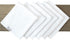 6 11" 11" Copper Pearl Ultra Soft Baby Bath Washcloths Premium Large Soft Dove (White) x Towels
