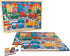 Wooden Puzzle for 3 Year Old, 24 Piece Traffic Theme Puzzles for Kids Ages 3-5, Unique Shape Jigsaw