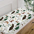 Changing Pad Cover for Baby Girl Boy, Woodland Animals Pine Tree, Soft Stretchy Safe Snug Fitted Diaper Change Table
