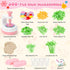 300+PCS 2026 4 5 6 7 8+ GirlsHome Fabric Flower Bouquets Toys, Upgrade DIY Flower Making Kit for Kids, Reusable Arts