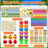 72Pcs Cinrobiye Bee Coloring Book with Crayons Bulk,Honey Party Favors Goodie Bags Fillers, Bumble Bee Birthday Party