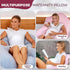 57inch PILLANI Pregnancy Pillows for Sleeping - V C U Shaped Full Body Pillow with Removable Washable Cover, Cooling