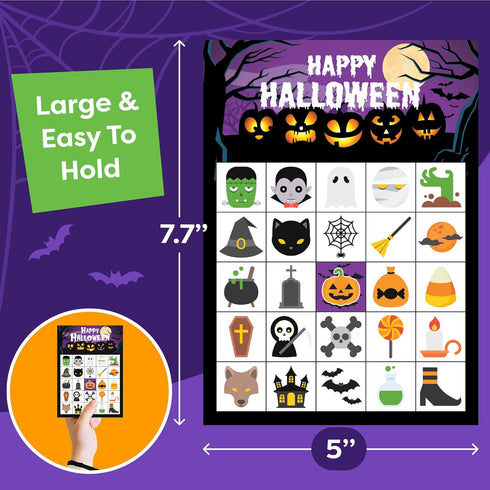 30 Community Halloween Games For Kids Party - Halloween Bingo Game For Kids With Up To Players - Halloween Party Games