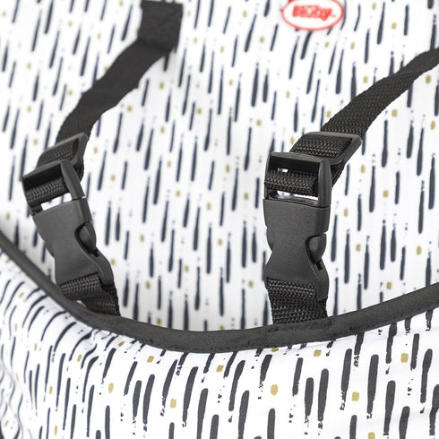 Nuby On The Go Toddler Portable Travel Chair: Adjustable Straps for Babies and Toddlers, Folds for Storage