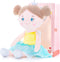 Gloveleya Dolls First Baby Girl Gifts, Soft Stuffed Doll Yellow, 15" with Gift Bag