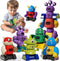 MSKOLER Magnet Robot Toys for Kids 3-5 - Magnetism Stacking Transform Boys