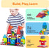Set Set PicassoTiles Magnetic Brick Tiles STEM Creative Magnetic Tiles Building Block Building Brick Construction Toy