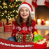 Woplagyreat Christmas Tree Fidget Toys,Small Christmas Push Bubble Sensory Pop Toy Xmas Gifts for Kids Toddlers Girl