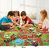 Oriate Farm Tractor Set, 34 Piece Die Cast Vehicle Playset, Large Tractors Toy for Kids Birthday Gift