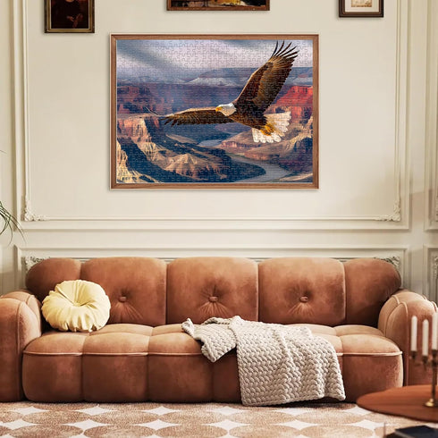 Jigsaw Puzzles for Adults 500 Pieces Eagle Puzzles for Kids Teens Elderly Home Decor Family Fun