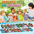 60 Pack Pull Back Toy Cars, Mini Die Cast Race Cars Bulk, Classroom Goodie Bag Stuffers, Birthday Party Favors