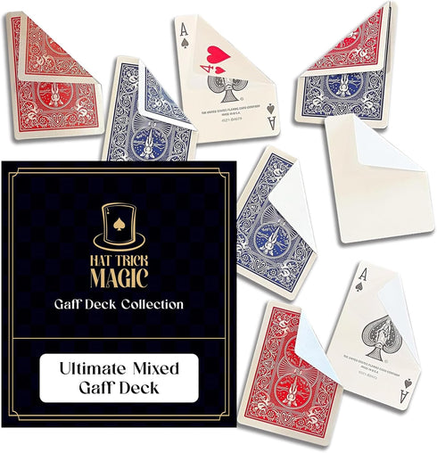 Bicycle Rider Back Gaff Playing Card Decks - Ultimate Mixed Gaff Deck