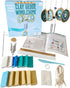 Hapinest Make Your Own Clay Geode Wind Chime Craft Kit, DIY Projects for Kids, Girls, Teens, Ages 8-12
