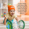 Splashin'kids Beginner Crawl Along Game Ball Drop Maze Tummy Time Activity Center for 6 Months to 3 Year Olds