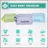 (8 Pack Packing Easy Baby - Diaper, Bottle, and Supplies - Organizer Pouches and Changing Pad - Change, Feed, Dress