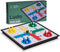 Yellow Mountain Imports Ludo Magnetic Folding Travel Board Game Set - 9.8 Inches, Portable Classic Game