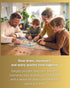 1000 8 Piece Puzzle for Adults - Golden Forest Trail Beside Quiet Lake in Autumn, Gift-Ready Box, Letters on Back