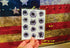 Decals by Haley 24 Pack Bullet Hole Stickers, Ultra-Realistic Fake Bullets for Laptop, Car, Truck, Prank