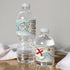 Pirate Treasure Map Birthday Water Bottle Labels, 20 Stickers