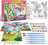 Paint By Numbers Kit for Kids and Adults, 3 Pack Pre Drawn Canvas, 8x10 Inch Framed Canvas with 24 Acrylic Paint Pot