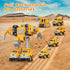 KESIYI 3 4 5 6 5-in-1 SetTransform 5+ Toys for Year Old Boys Detachable Construction Vehicles Robot Kids Toys Cars Easy