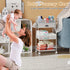 '-3 2+1 1 Baby Diaper Caddy Cart Organizer Tier, Bedside Nursery Essentials Organizer & Storage Holder for Newborn Baby
