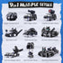 MEWOCHEE 5-in-1 4-6, 3 4 5 3 4 5 6 3 4 5 Transform Toys for Boys Ideals Gifts for Year Old Boys, Easy DIY Assembly