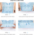 50pcs Disposable Bibs for Baby - Individual Wrapped Travel Bibs with Crumb Catcher for Self Feeding