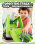 Cozycharm 9 1 8 3 4 5+ in Dinosaur Toys for Boys, Dinosaur Transport Truck with Pull Back Dino Cars, Toys for Year Old