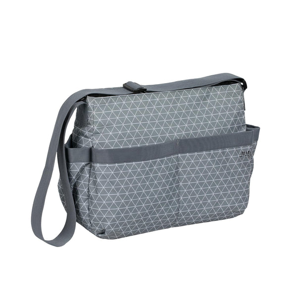 Lassig Womens Marv Shoulder Diaper Bag, Tiles Grey