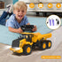 9-Channel 1:18 6-Wheel 6 100-Min 2026 Mighty RC Dump Truck Toy | Scale All-Terrain Construction Vehicle with Lights