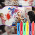 24 Epakh Pieces Washable Crayons for Toddlers and Kids Easy Clean Colorful Crayons Shower Markers Toys Paint Art
