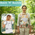 Cozy, 7-66lbs 3-36 YooxArmor Baby Carrier, Ergonomic, Breathable & Lightweight Infant Carriers for with Lumbar Support
