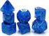 Gake Keeper Games Sui Generis Dice - Astral Dragon Indigo 7 pc Resin Dice Set