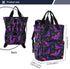 Backpack Backpacks MNSRUU Diaper Bag Purple Bat Gothic Diaper Bag Multifunction Travel Diaper Bag Tote Large Capacity
