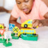 Melissa & Doug 6 Cars and 9 Traffic Signs Wooden Vehicles Set