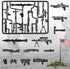 Weapons Pack Military Accessories U.S Weapons in Vietnam War Toy Set, Compatible with Major Brands