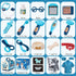 22Pcs Playset 3 4 5 6+ Dog Toys for Kids Vet Doctor Kit,Walking Barking Electronic Interactive Husky Dog