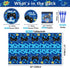 81 Pcs 8th Birthday Decorations for Boys, Level 8 Video Game Party Supplies, Serves 20