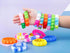 kapibarasensei 80Pcs Pop Bracelet Fidget Toy, Wearable Fidget Bracelets Push Poping Bubble Sensory Toys Stress Relief