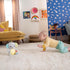 Bright Starts Hug-a-Bye Baby Elephant Stuffed Animal Musical Toy, Soft Soother for Newborns and Up with Songs & Lights