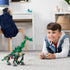 K'NEXosaurus Rex Building Set, 255 Pieces, Motorized Movement, STEM Dinosaur Toy