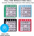Set 1000 100 Set Royal Bingo Supplies Bingo Game for Adults, Seniors, and Family - Chips, Cards, Jumbo Deck of Calling