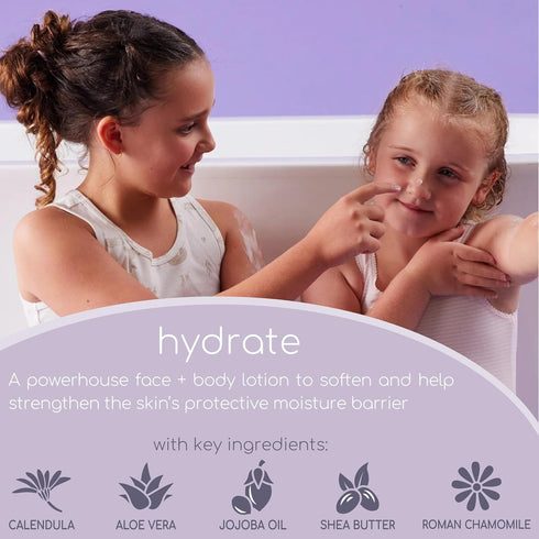 b.box body* Hydrate Baby Lotion, Calming Calendula & Roman Chamomile, Gentle Plant-Based Formula, 11.8 Fl Oz
