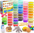 ESSENSON Air Dry Clay - 42 Colors, Modeling Clay for Kids, DIY Molding Magic Clay with Tools, Soft & Ultra Light